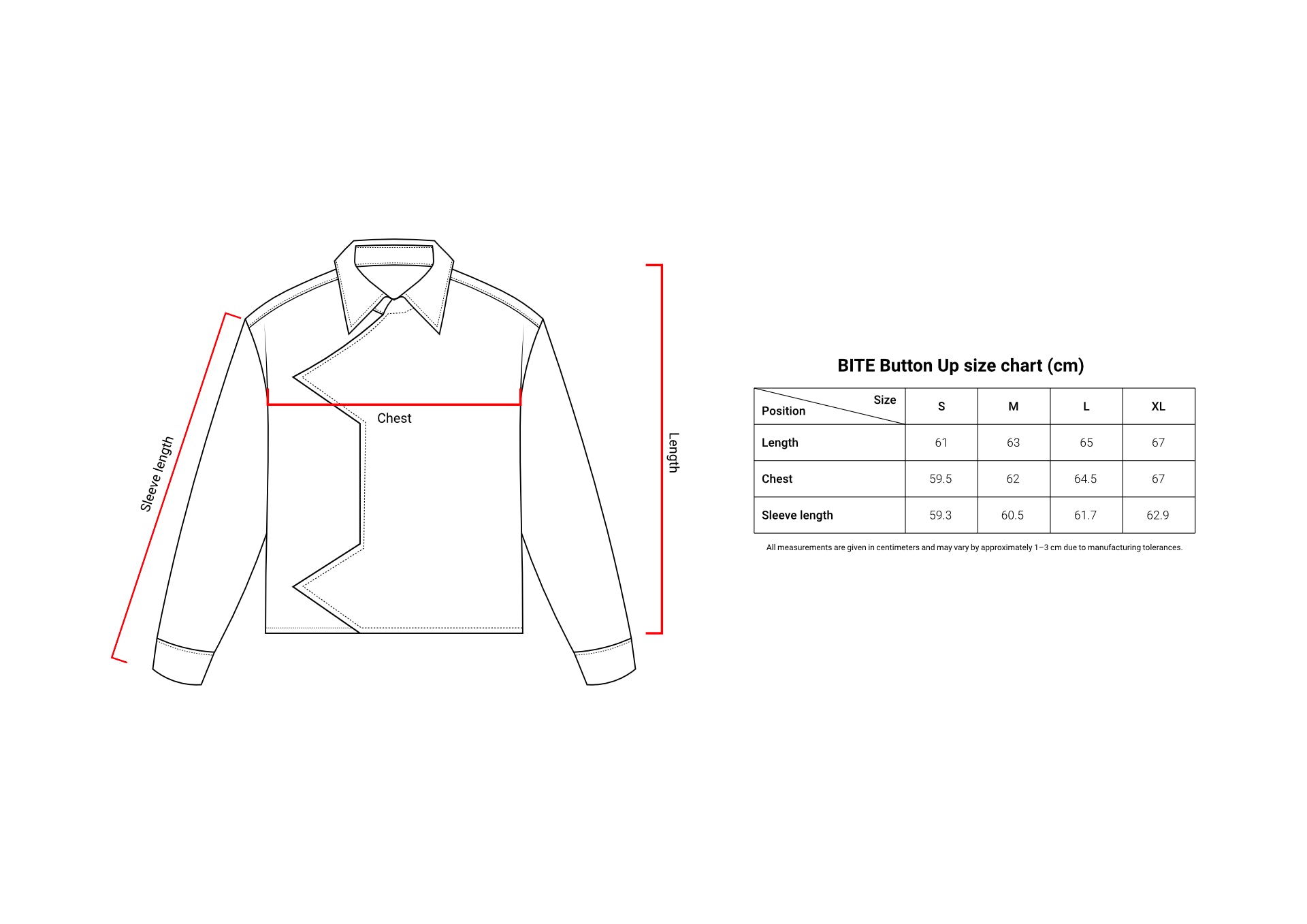 BITE Button up